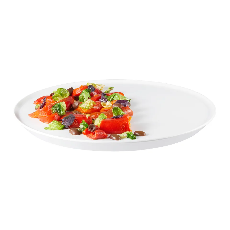rosseto-mel023-serviertablett-melamin-wei-rund-3-tlg image 1