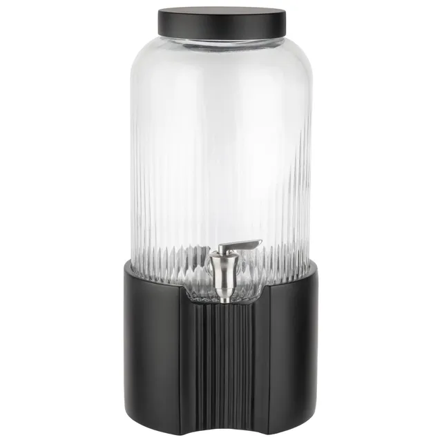 aps-element-getr-nkespender-glas-beton-schwarz-7-liter image 1