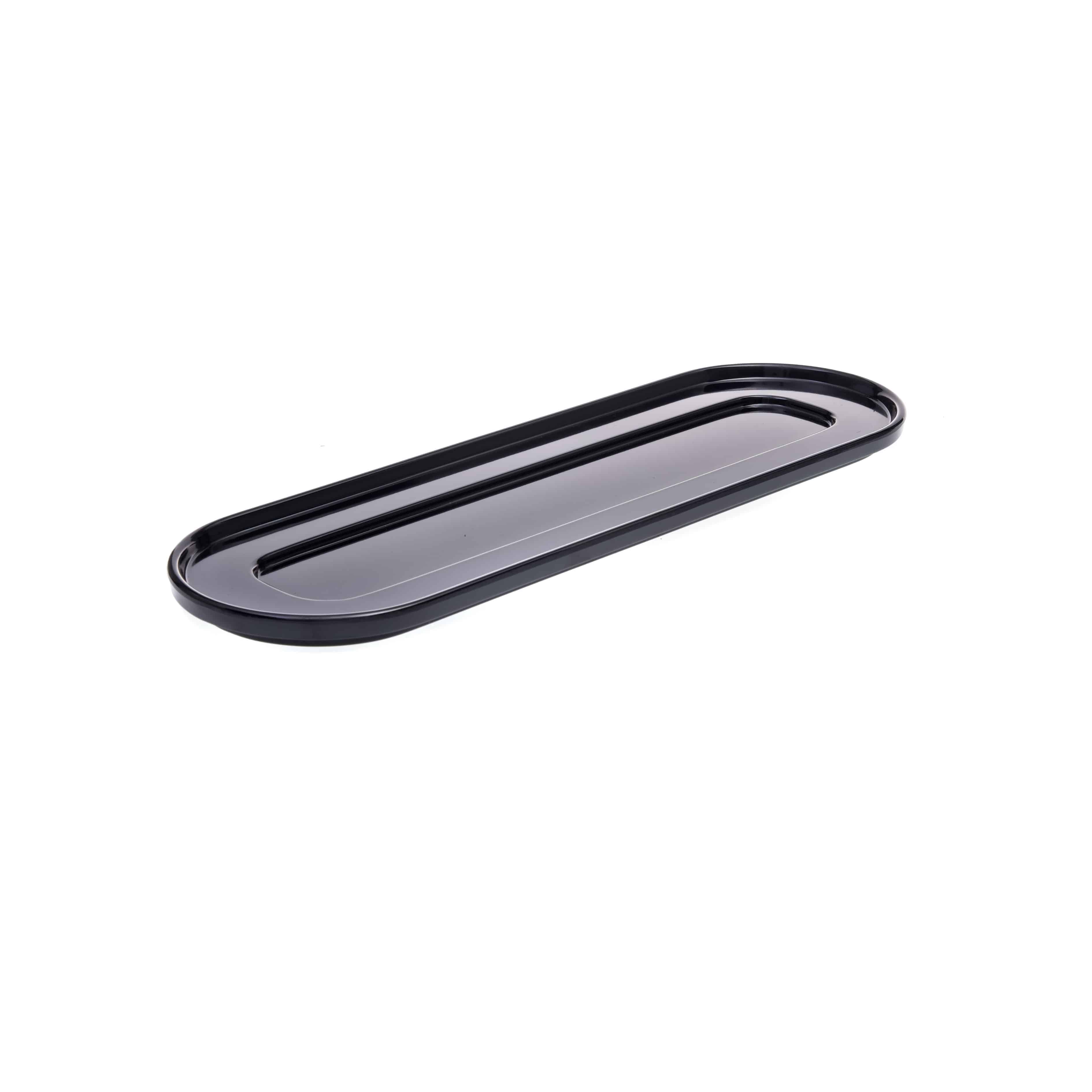 primeware-quality-melamine-deckel-oval-51cm-schwarz image 1