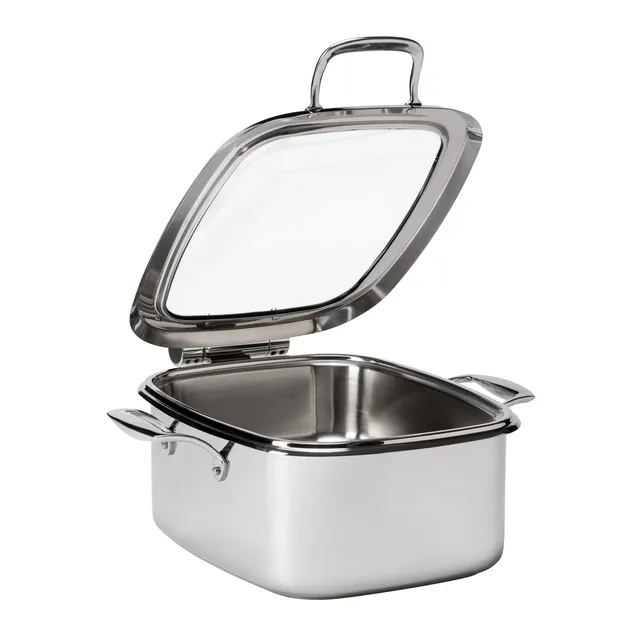 rosseto-le-dish-gwd295el-ch-chafing-dish-chrom-4-2-qt image 1