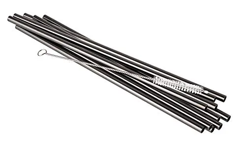 aps-bar-93381-strohhalme-edelstahl-11-teilig image 1