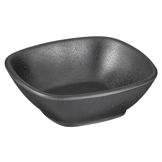 aps-zen-83720-schale-12x12-cm-schwarz-0-2-l-melamin-steinoptik image 1
