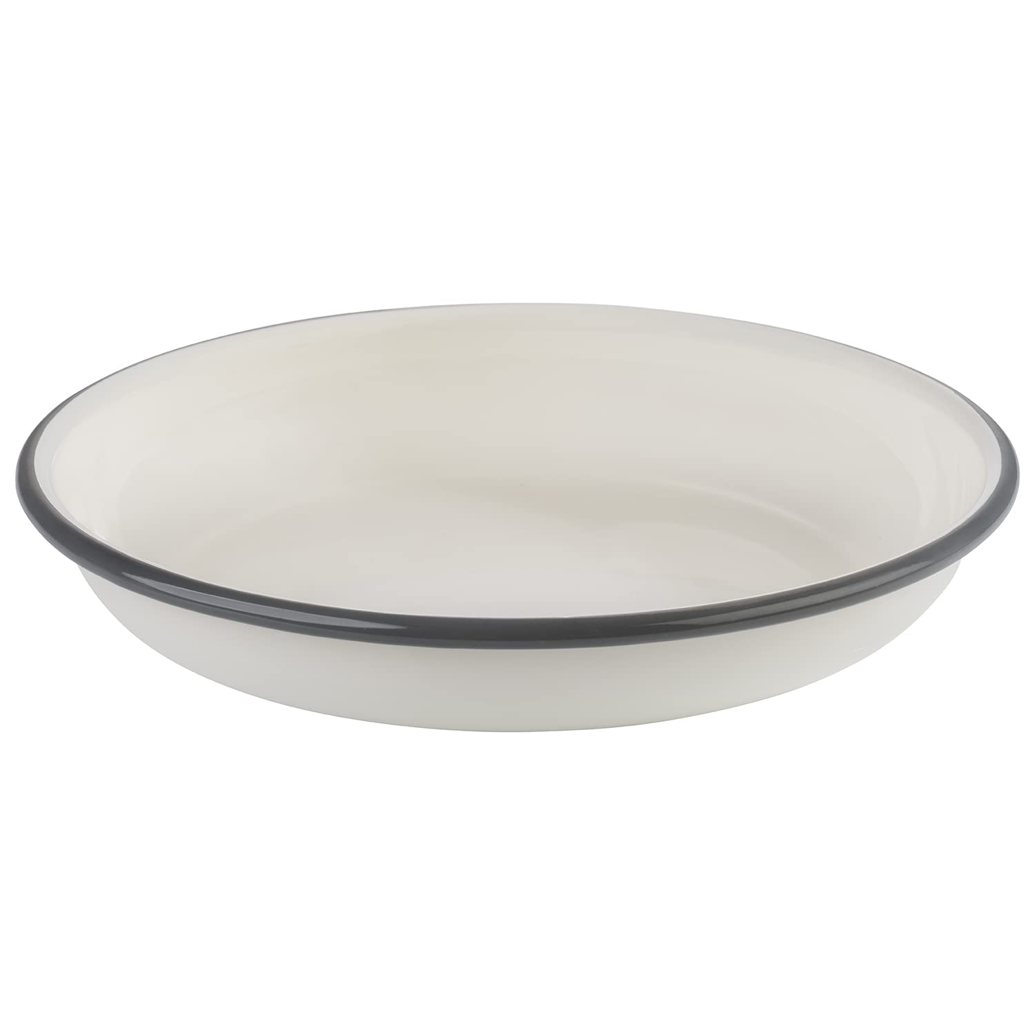 aps-pure-tiefe-teller-emaille-22-cm-2er-set-cremewei image 2