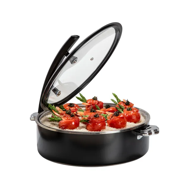 rosseto-cooklite-cw-ncb38b-buffetserver-schwarz-7-9-qt image 1