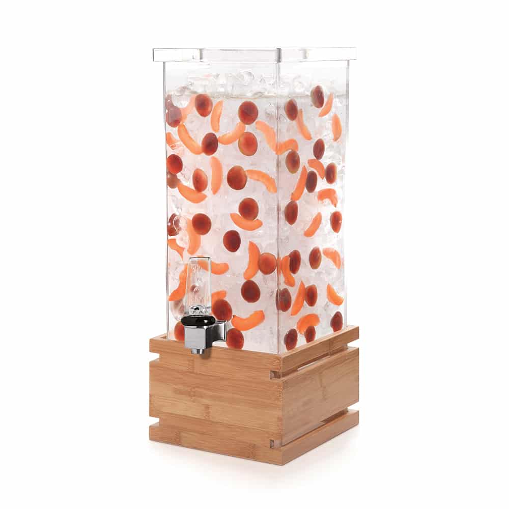 rosseto-ld131-getr-nkespender-bambus-15-liter-eckig image 1