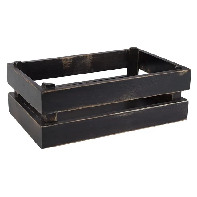 aps-superbox-11717-holzbox-akazie-vintage-schwarz image 1