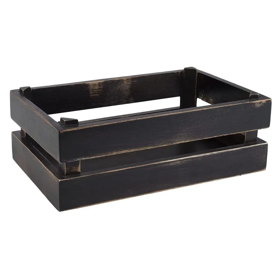 aps-superbox-11717-holzbox-akazie-vintage-schwarz image 1