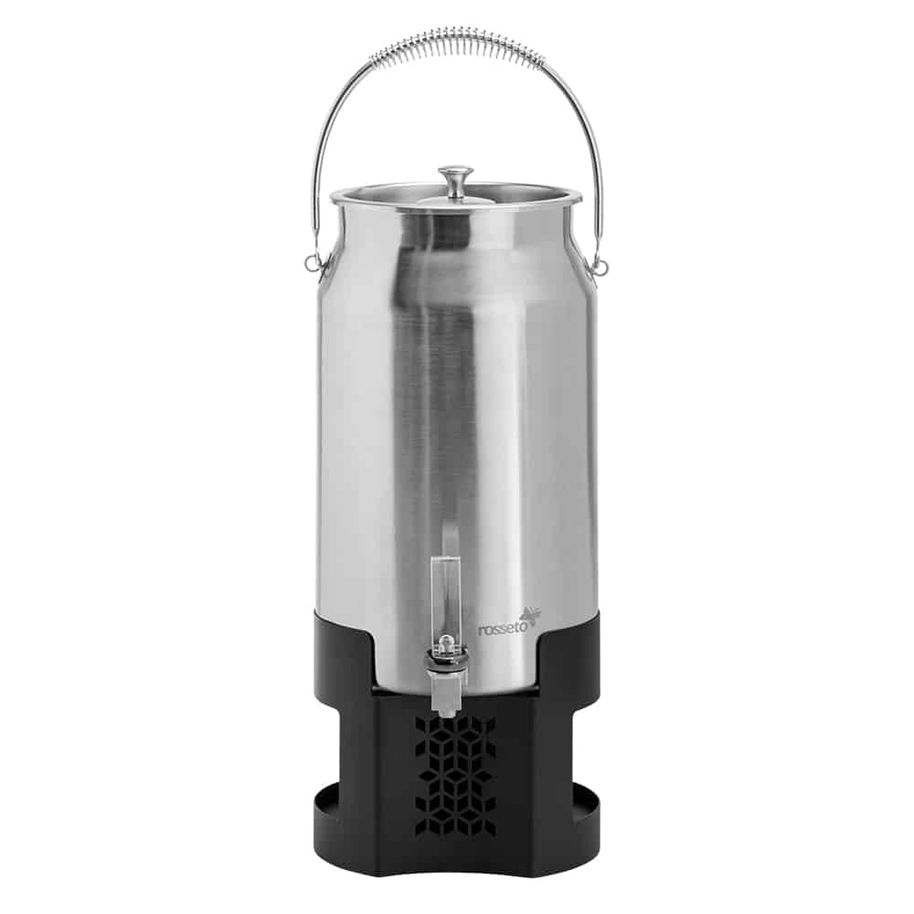 rosseto-mosaic-ld204-milchkanne-11-l-schwarzer-sockel image 1