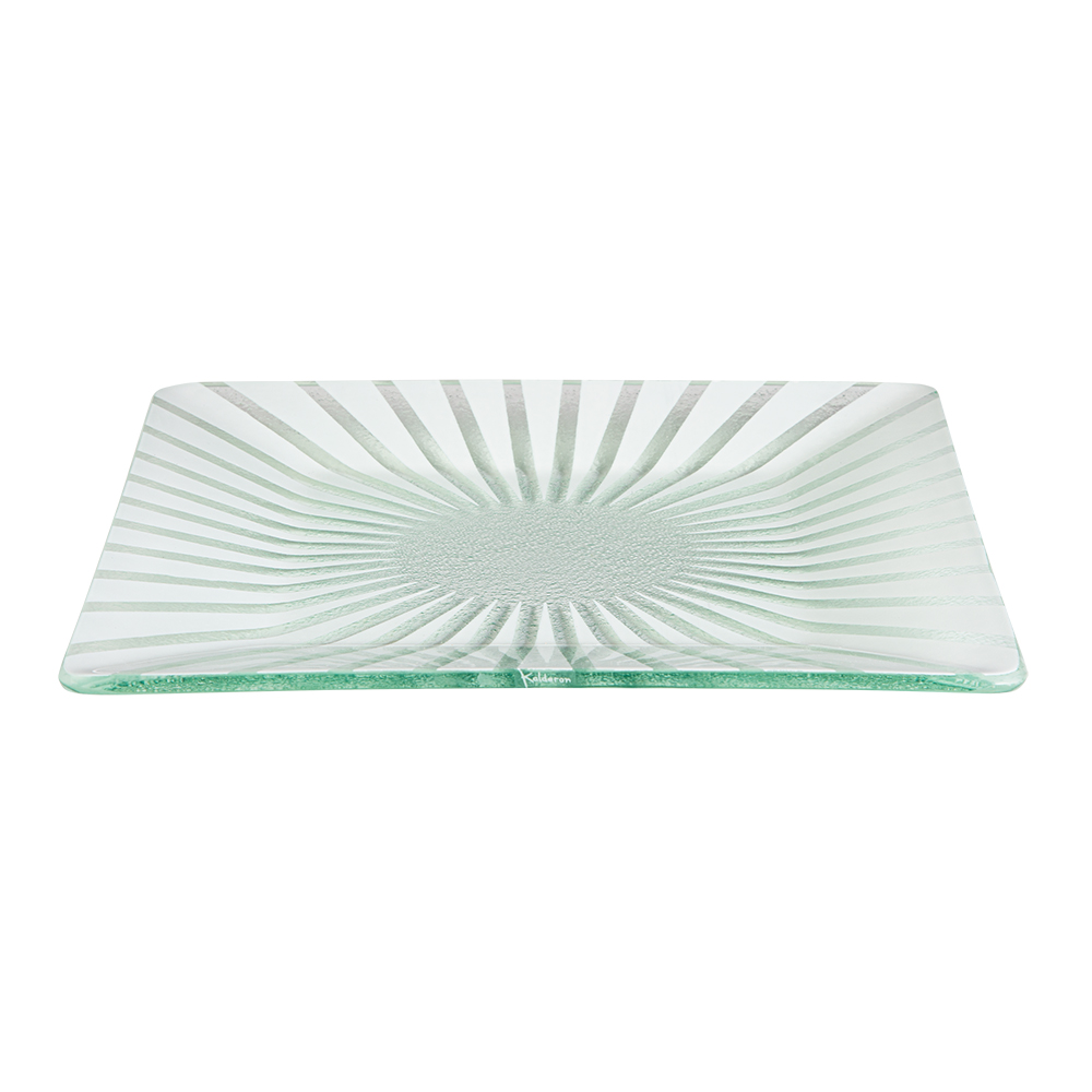 rosseto-ven-glass-gls033w-kalderon-stelo-glasplatte-wei-35cm image 1