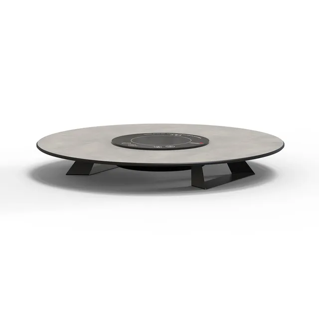 rosseto-alto-hplrsi85-riser-rund-25-concrete-gray image 1