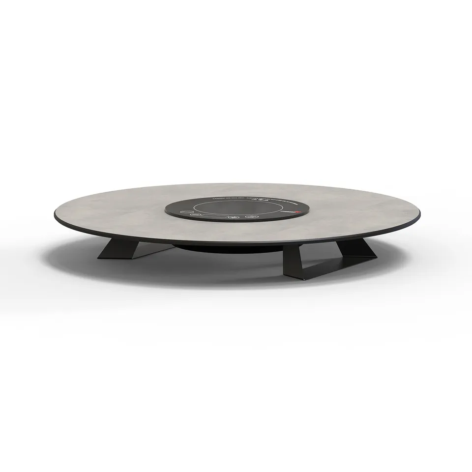 rosseto-alto-hplrsi85-riser-rund-25-concrete-gray image 1