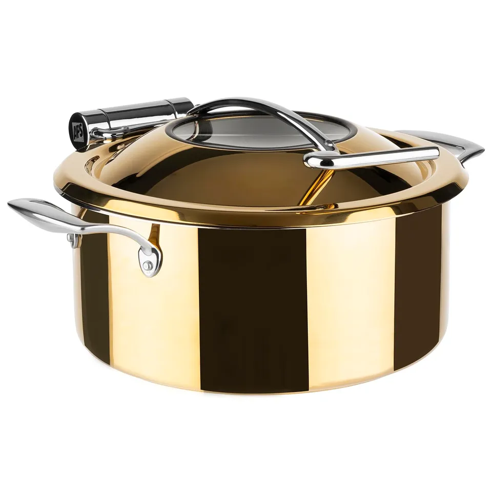 aps-orbit-12343-chafing-dish-gold-30-5-cm-4-tlg-edelstahl image 1