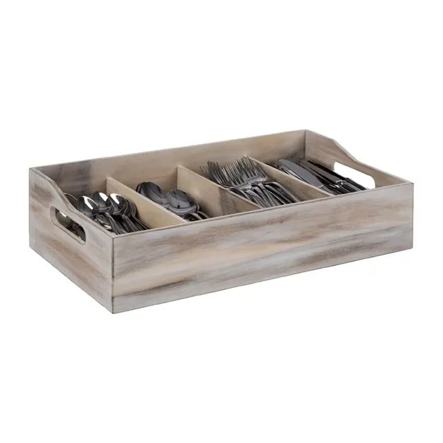 aps-table-11951-besteckbeh-lter-akazienholz-vintage-white image 1