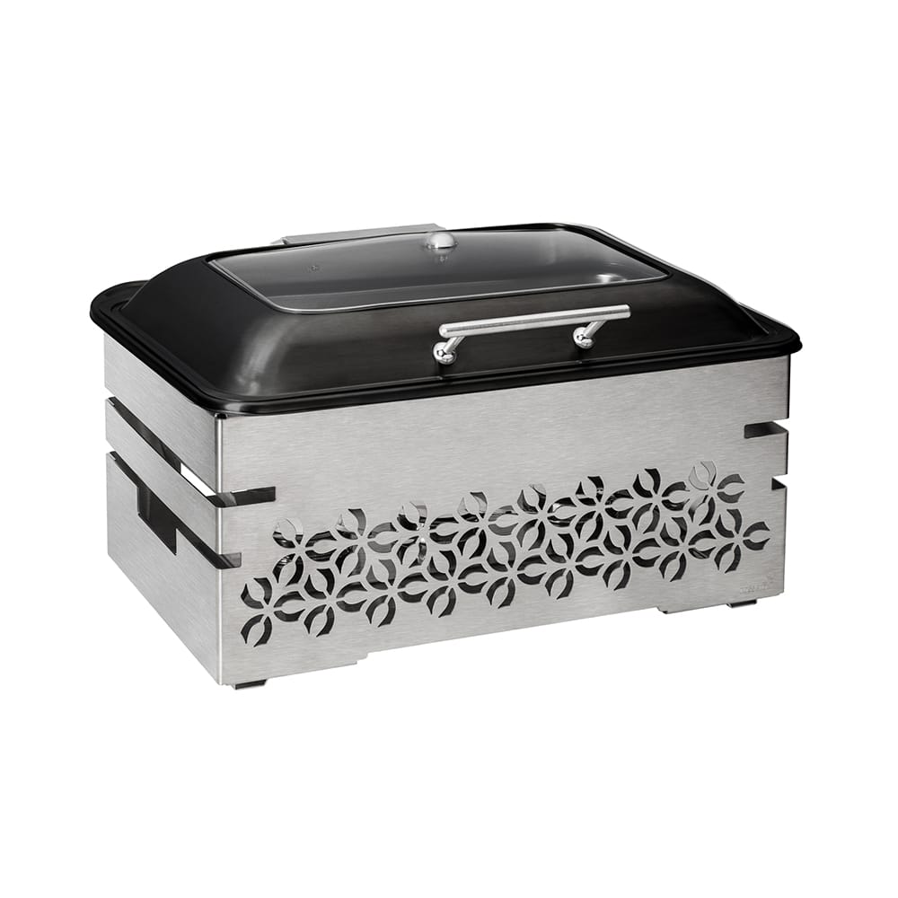 rosseto-iris-sk083-chafing-dish-10-zoll-schwarz-soft-close image 1