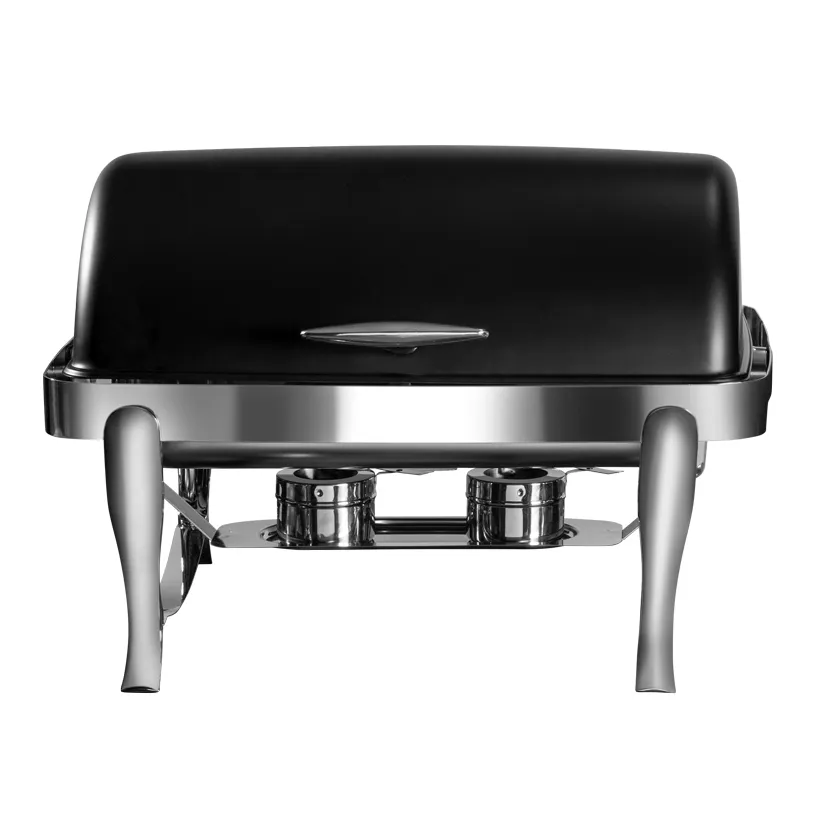 rosseto-chafing-dishes-wm6801-bk-chafing-dish-9l-mattschwarz image 1