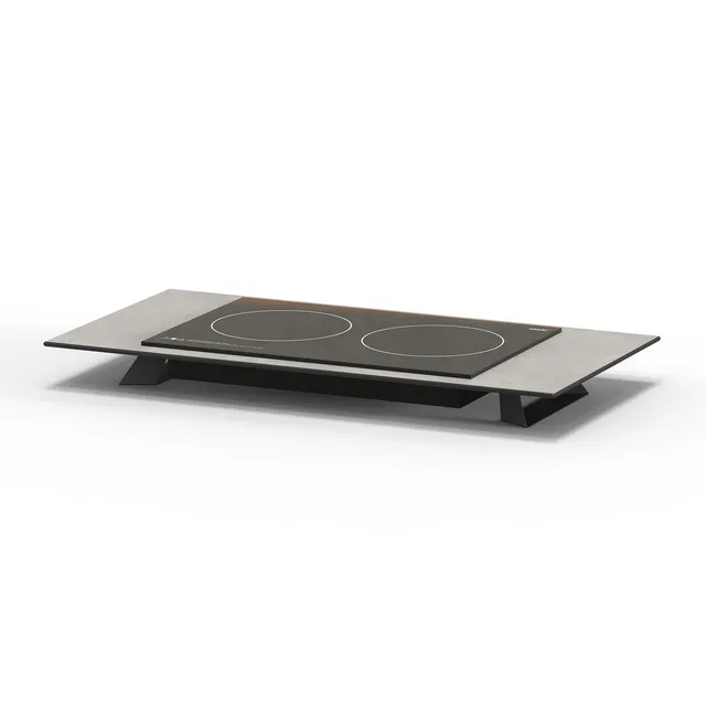 rosseto-alto-hplrsi101-induktions-riser-doppel-grau-88cm image 1
