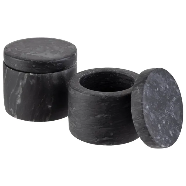aps-table-15920-marmordosen-2er-set-grau-40-ml-gewu00fcrzdosen image 1
