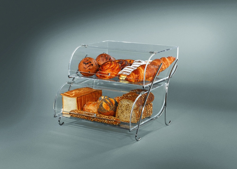 rosseto-bakery-display-kuchenvitrine-bak2937-2-st-ckig-acryl image 2