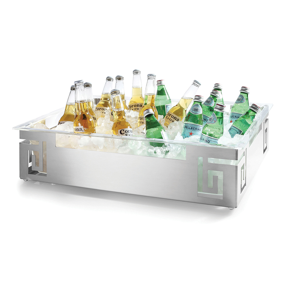rosseto-sm213-eisbeh-lter-edelstahl-gro-mit-acryleinsatz image 1