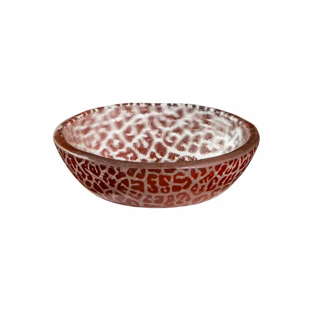 rosseto-kalderon-foglia-gls054c-glasschale-cognac-12er-set-mini image 1