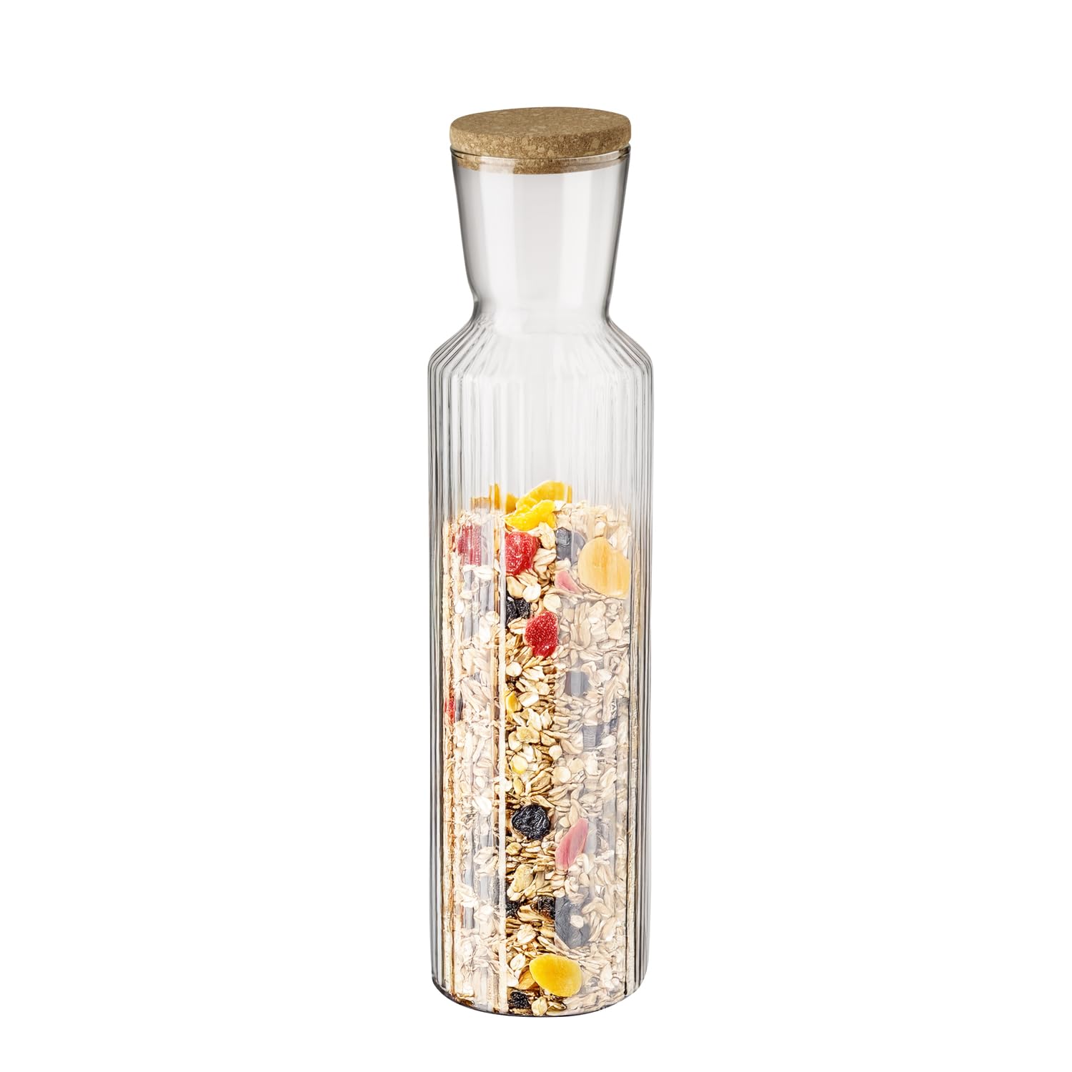 aps-valo-lines-10727-glaskaraffe-1-5-liter-korkdeckel image 3