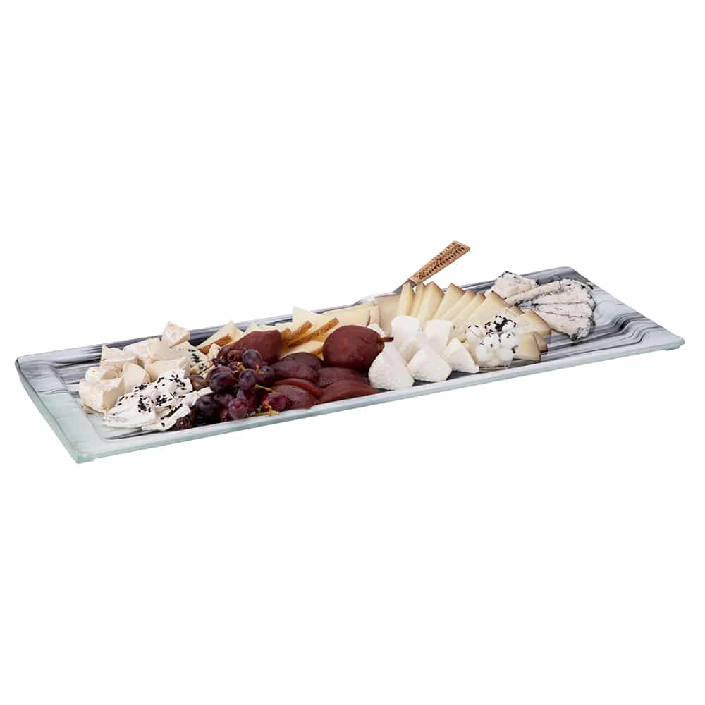 rosseto-ven-glass-aroma-platte-gls062bw-rechteckig-black-white image 1