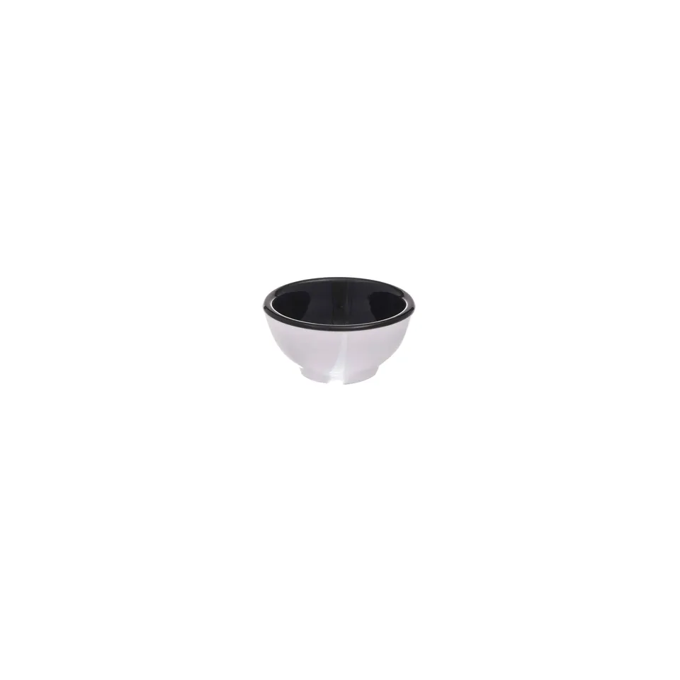 primeware-duo-tone-schale-rund-13cm-wei-schwarz image 1