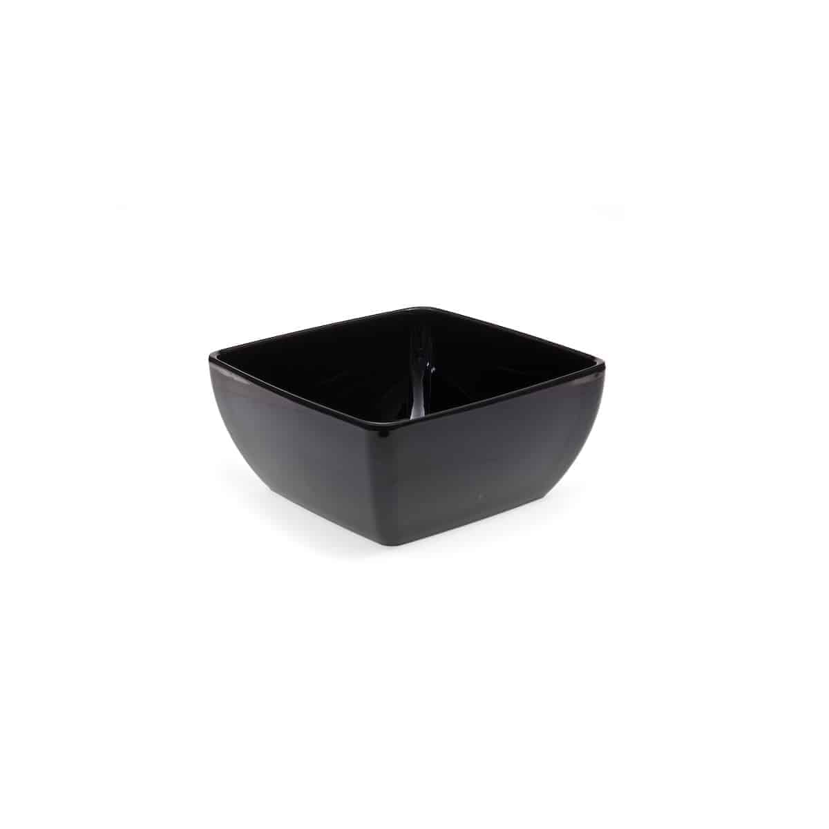 primeware-quality-melamine-sch-ssel-eckig-schwarz-22-cm image 1