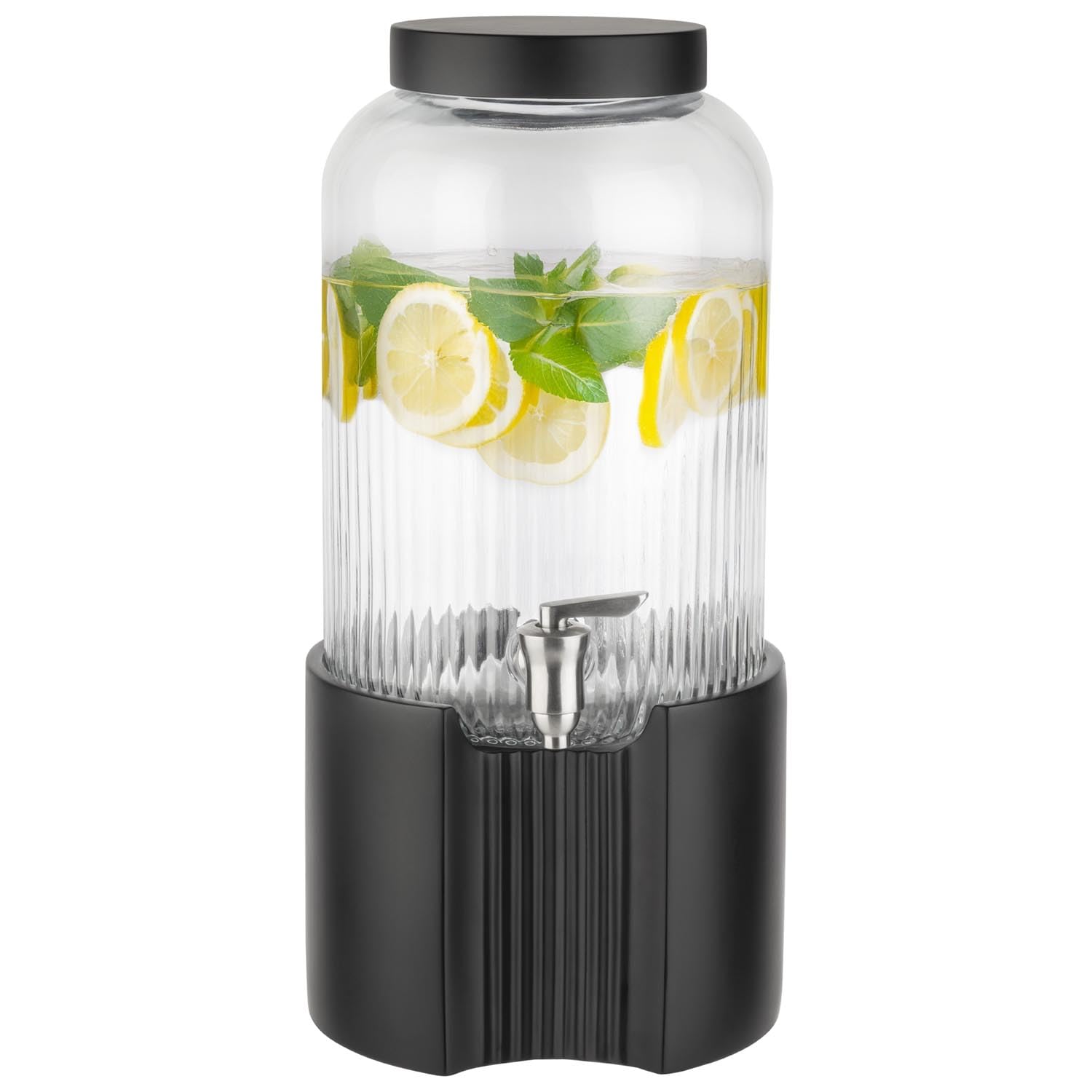 aps-element-getr-nkespender-glas-beton-schwarz-7-liter image 2
