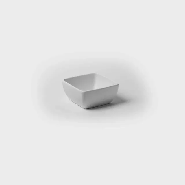 primeware-quality-melamine-sch-ssel-13-cm-eckig-wei image 1