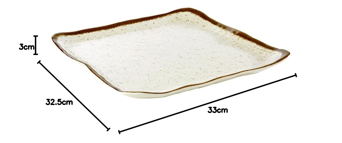 aps-stone-art-84517-teller-melamin-creme-wei-33-cm image 3