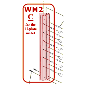 plate-mate-parts-column-12-s-ule-348-mm-stahl image 1