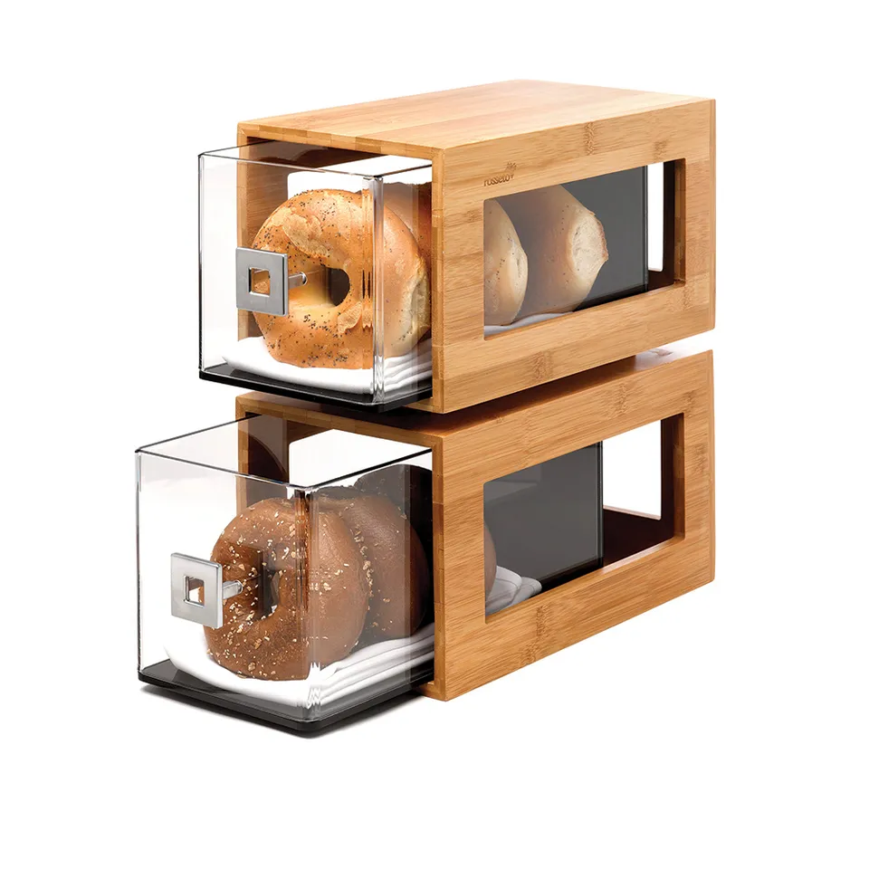 rosseto-bd102-kuchenvitrine-2-st-ckig-bambus-acryl-1-stk image 1