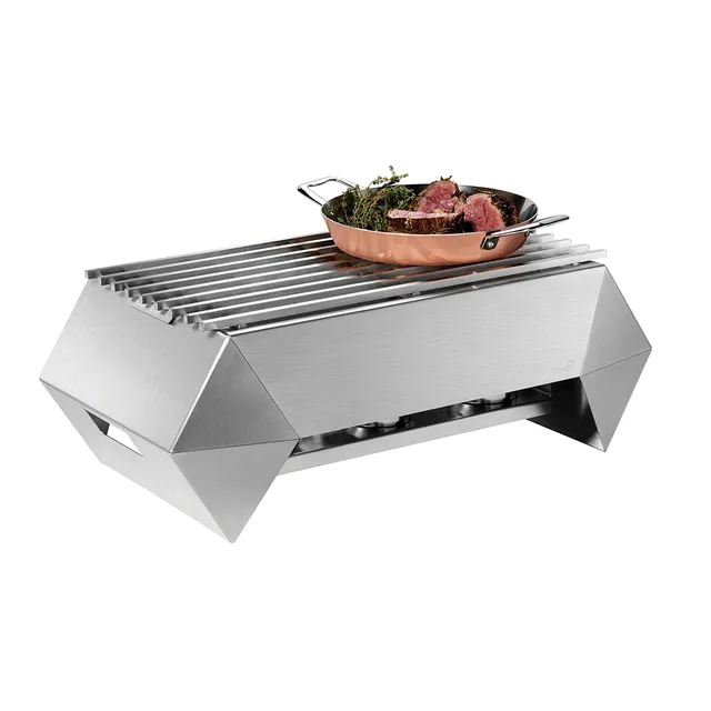 rosseto-diamond-sk044-chafing-dish-gestell-25-cm-edelstahl-6-tlg image 1