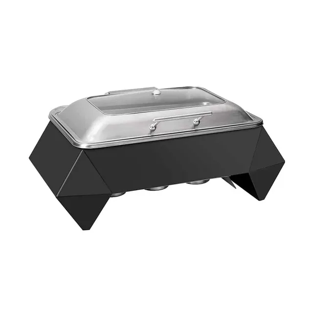 rosseto-diamond-sk059-chafing-dish-10-zoll-schwarz image 1