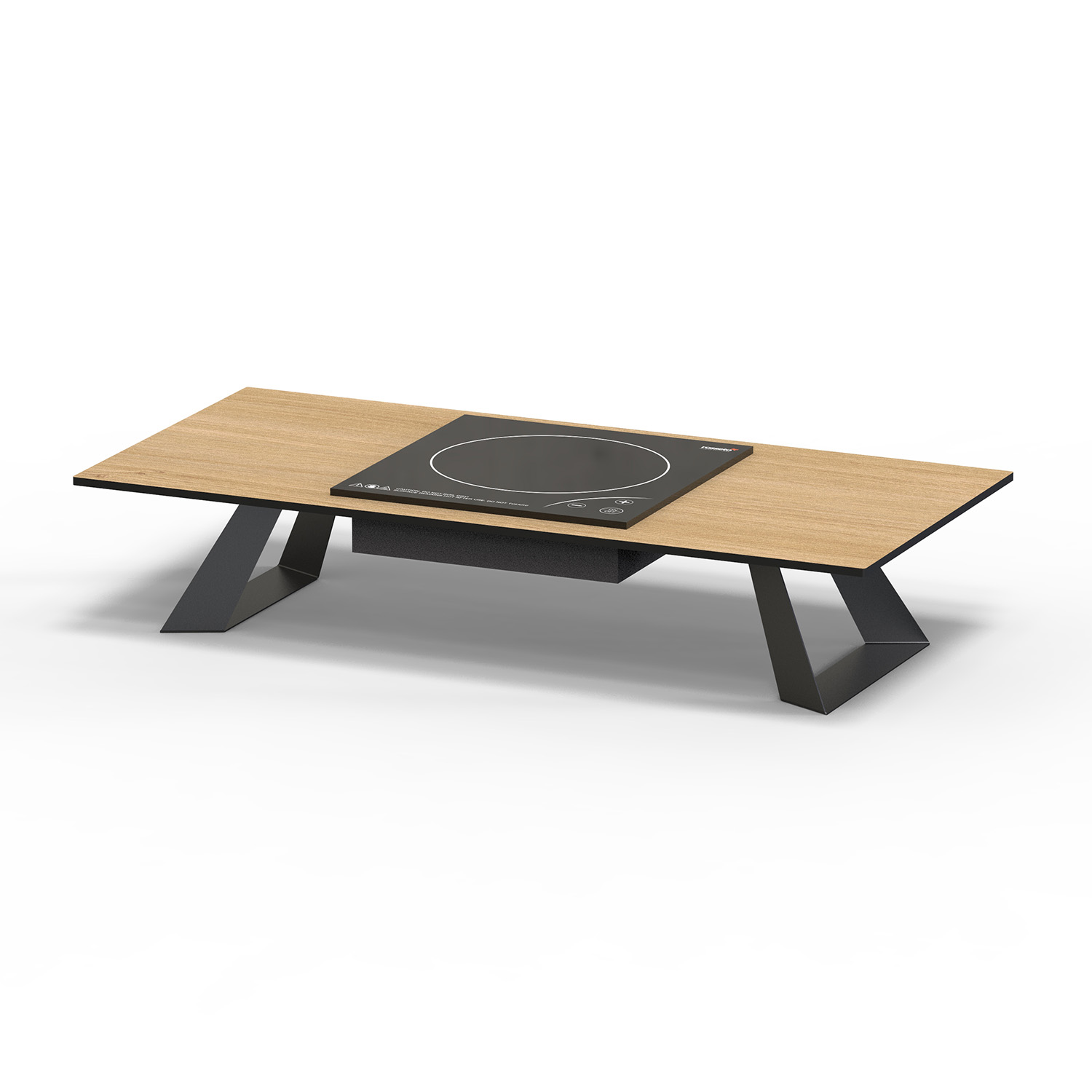 rosseto-alto-induktions-riser-80-cm-naturholz-hplrsi100 image 1