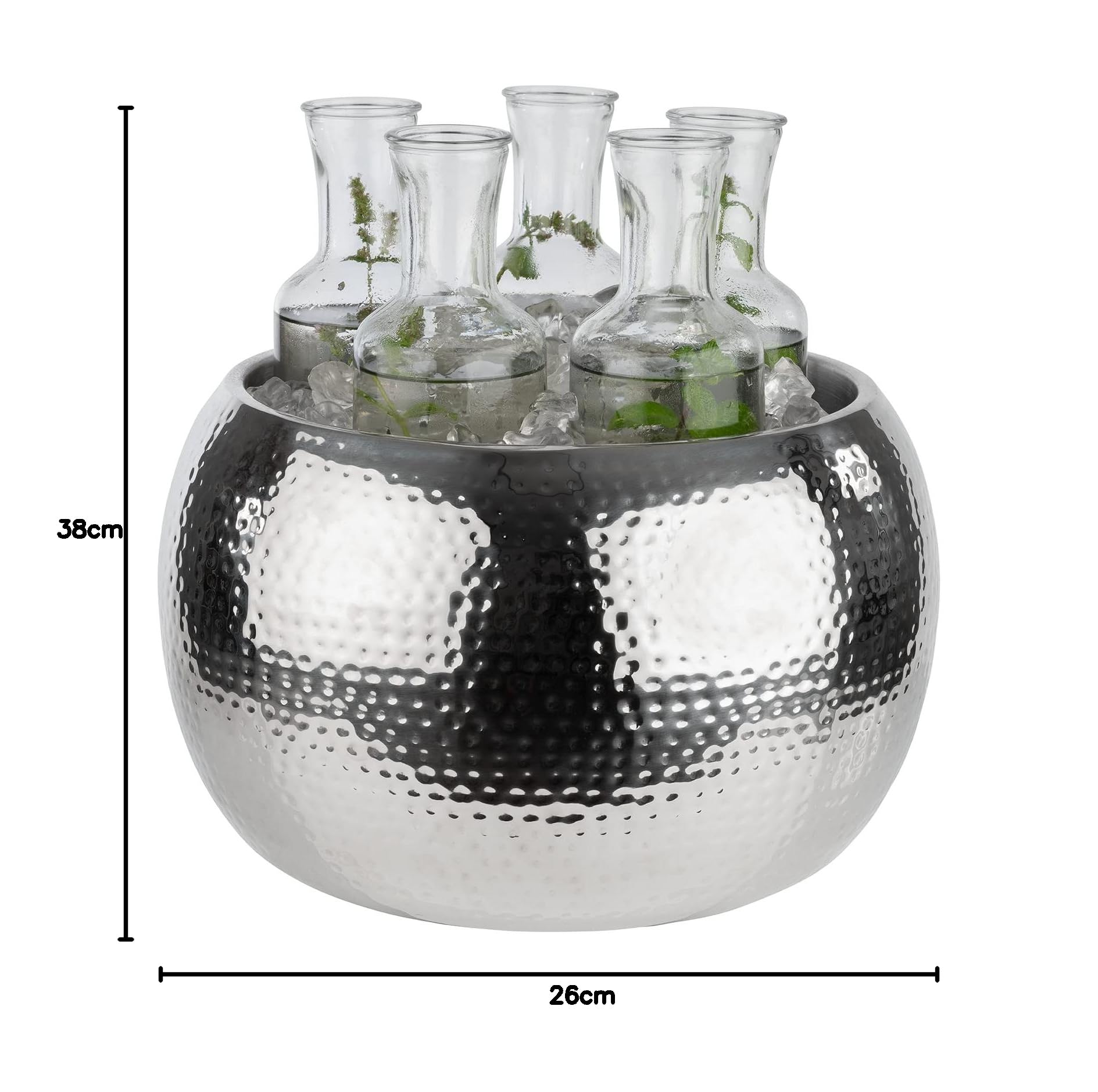 aps-bar-36130-flaschenk-hler-big-bowl-8-liter-edelstahl image 7