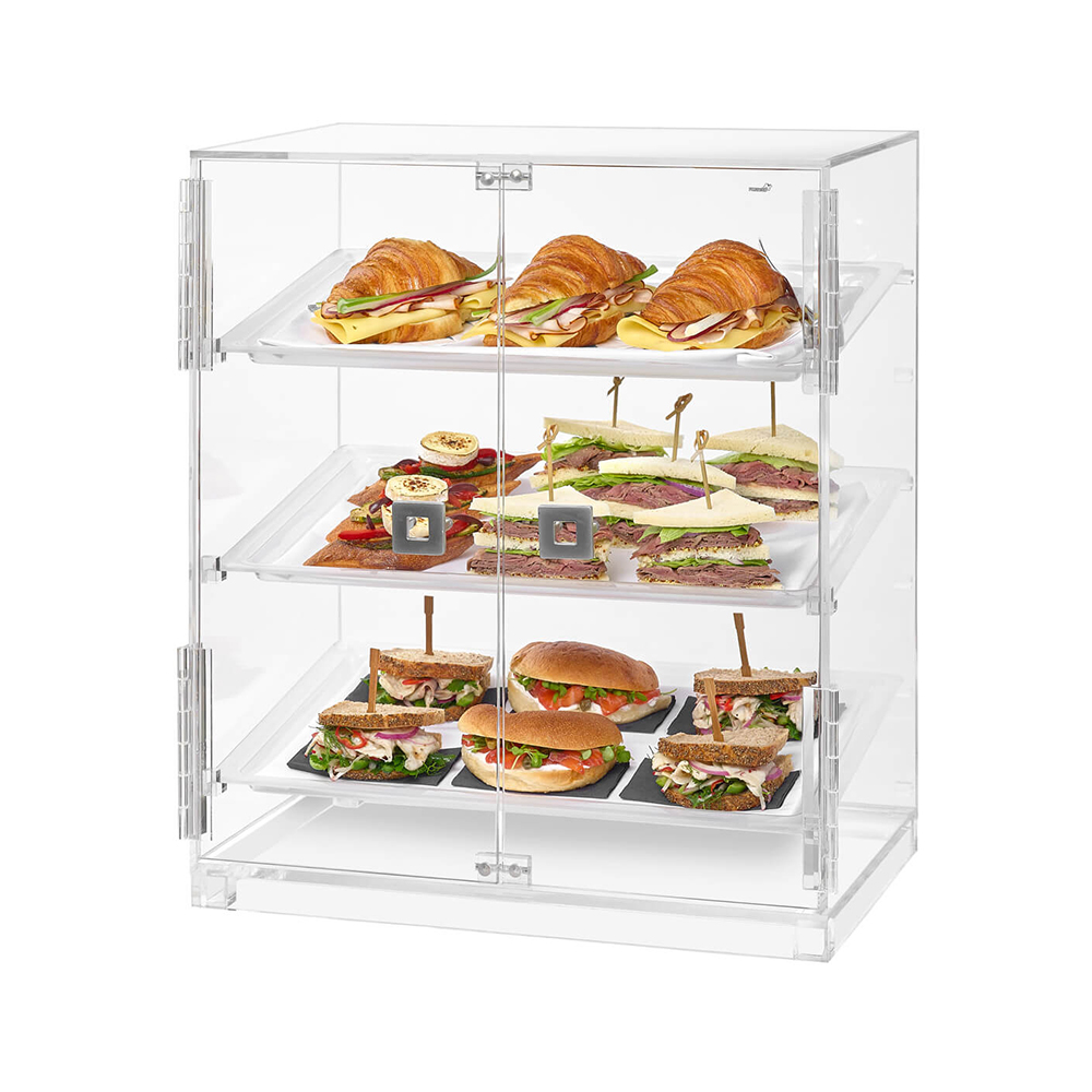 rosseto-bakery-vitrine-bd129-klein-2-t-ren-3-tabletts image 1