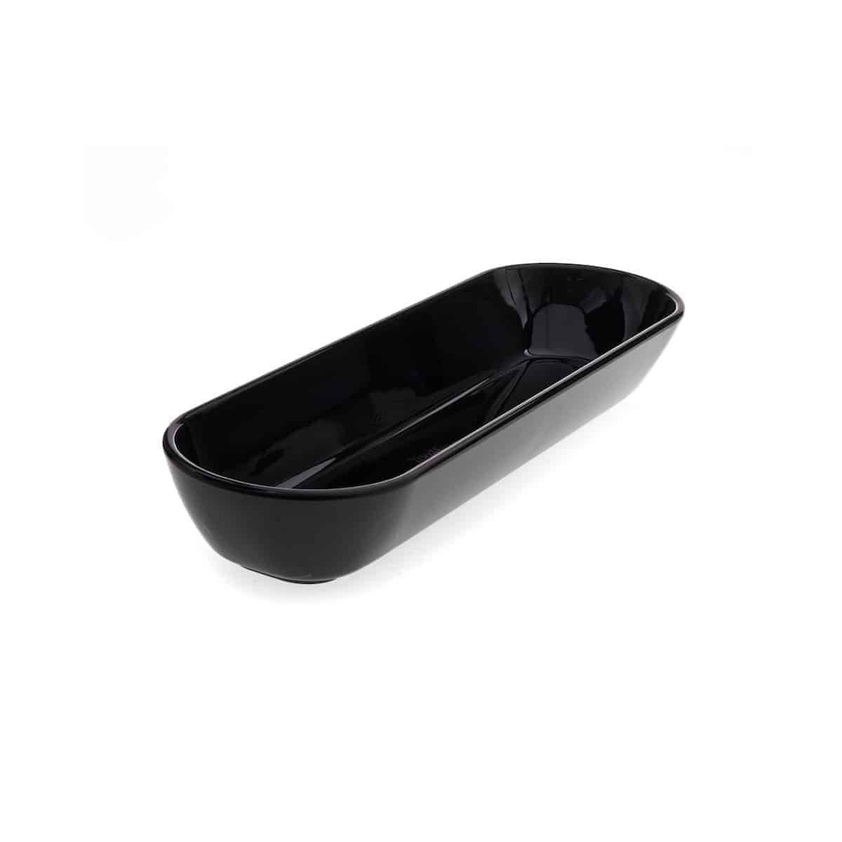 primeware-quality-melamine-ovale-sch-ssel-schwarz-51cm image 1