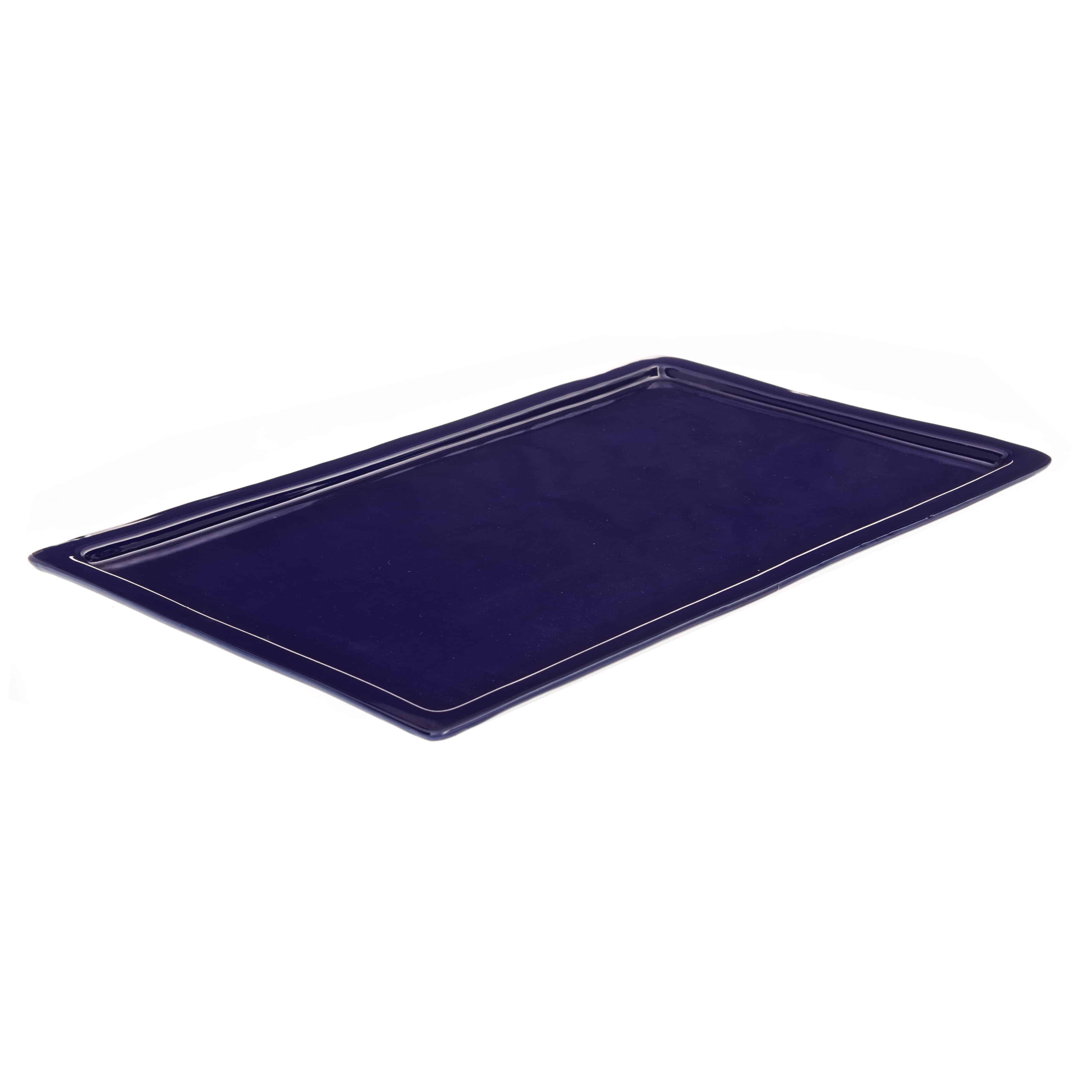 primeware-ceramic-gn1-1-20mm-gn-schale-blau-keramik-flach image 1