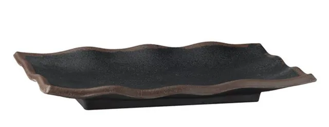 aps-marone-tablett-84105-melamin-schwarz-27-5x11-cm image 1
