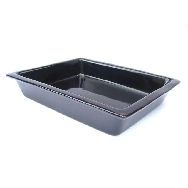 primeware-ceramic-gastronorm-gn-1-2-60-mm-schwarz-gn-schale image 1
