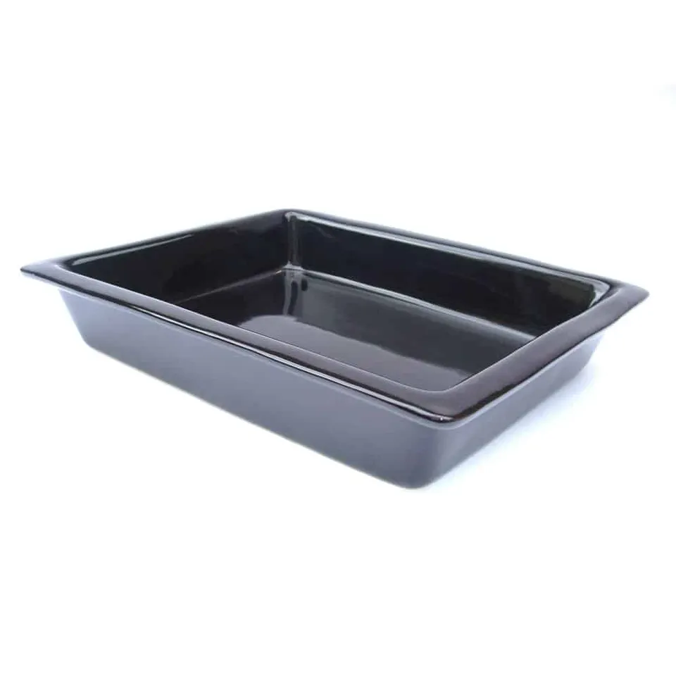 primeware-ceramic-gastronorm-gn-1-2-60-mm-schwarz-gn-schale image 1