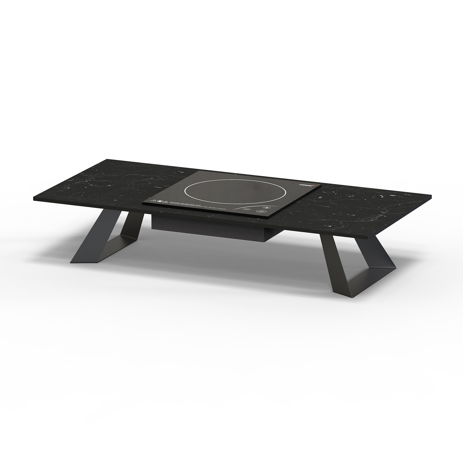 rosseto-alto-hplrsi98-buffetst-nder-schwarz-marmor-80cm image 1