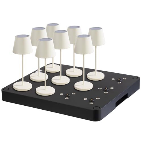 aps-table-17024-ladestation-12-fach-f-r-tischleuchten-mit-fb image 7