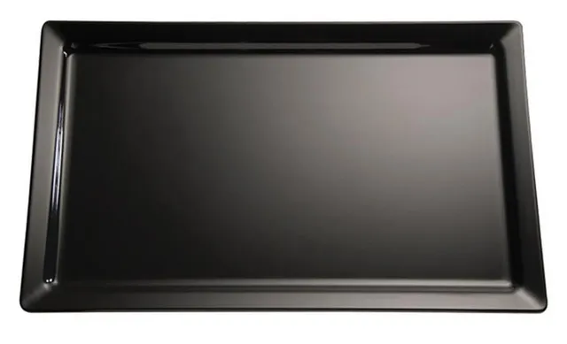 aps-pure-83491-tablett-gn-1-3-schwarz-melamin image 1