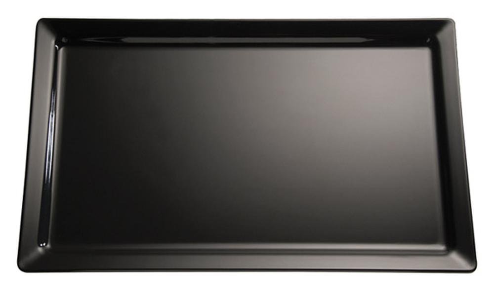 aps-pure-83491-tablett-gn-1-3-schwarz-melamin image 1