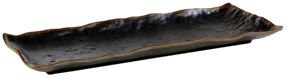aps-marone-84118-tablett-39-cm-schwarz-melamin image 1