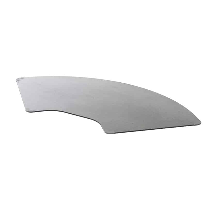 rosseto-modulite-mt-300cg-tischplatte-hpl-betongrau-viertel image 1