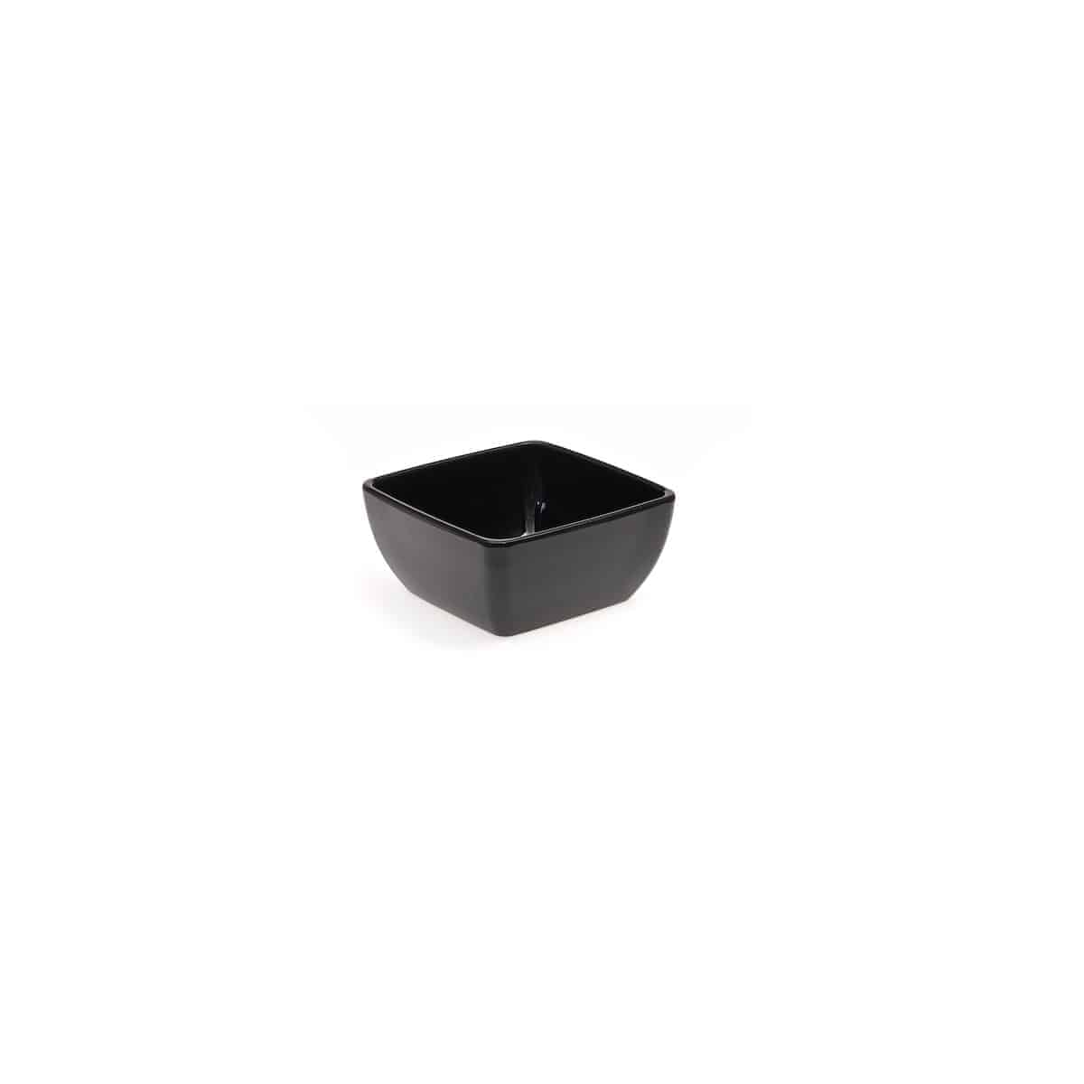 primeware-quality-melamine-schale-15cm-schwarz-eckig image 1